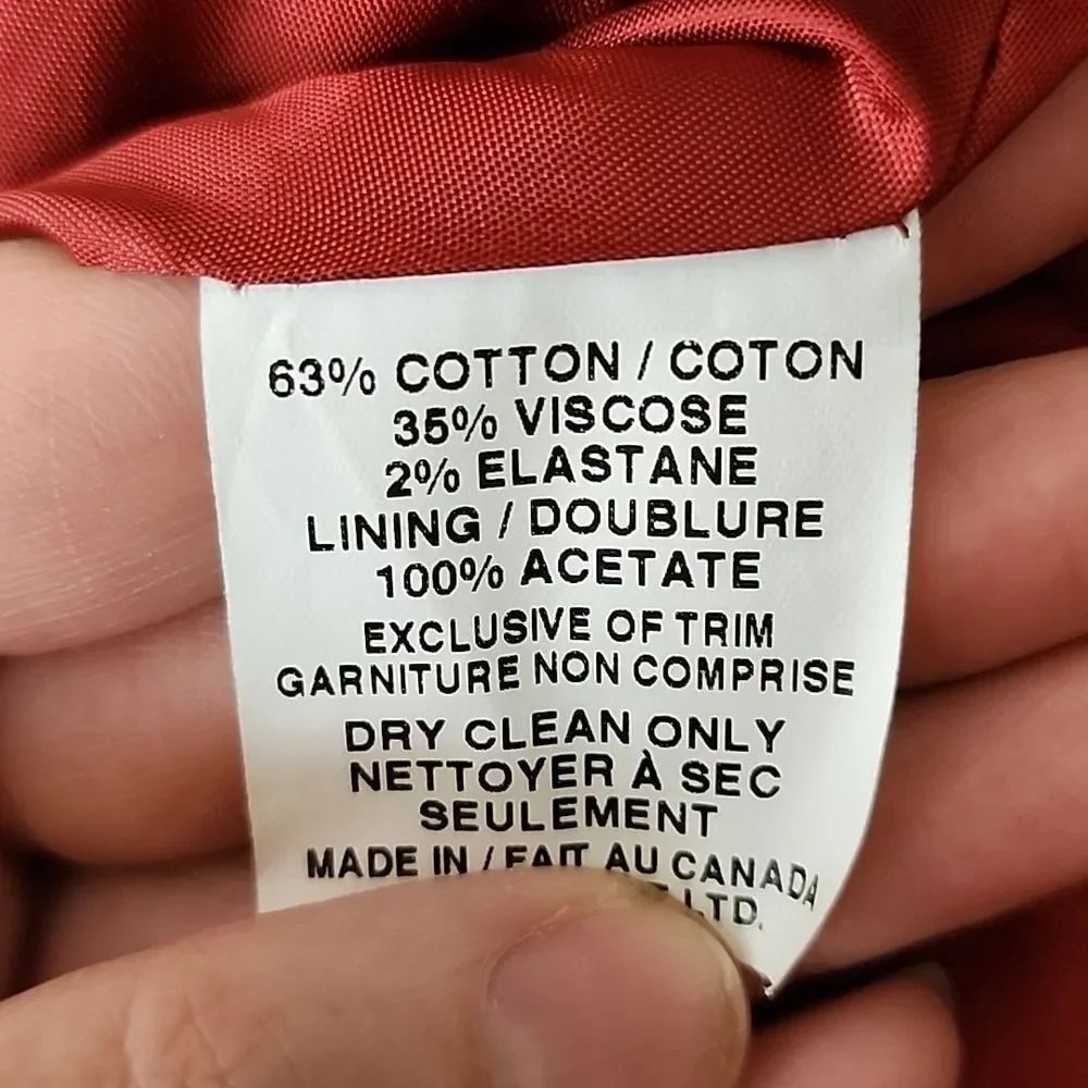 Cambria A Mark‎ Shale Exclusive Jacket Size 12